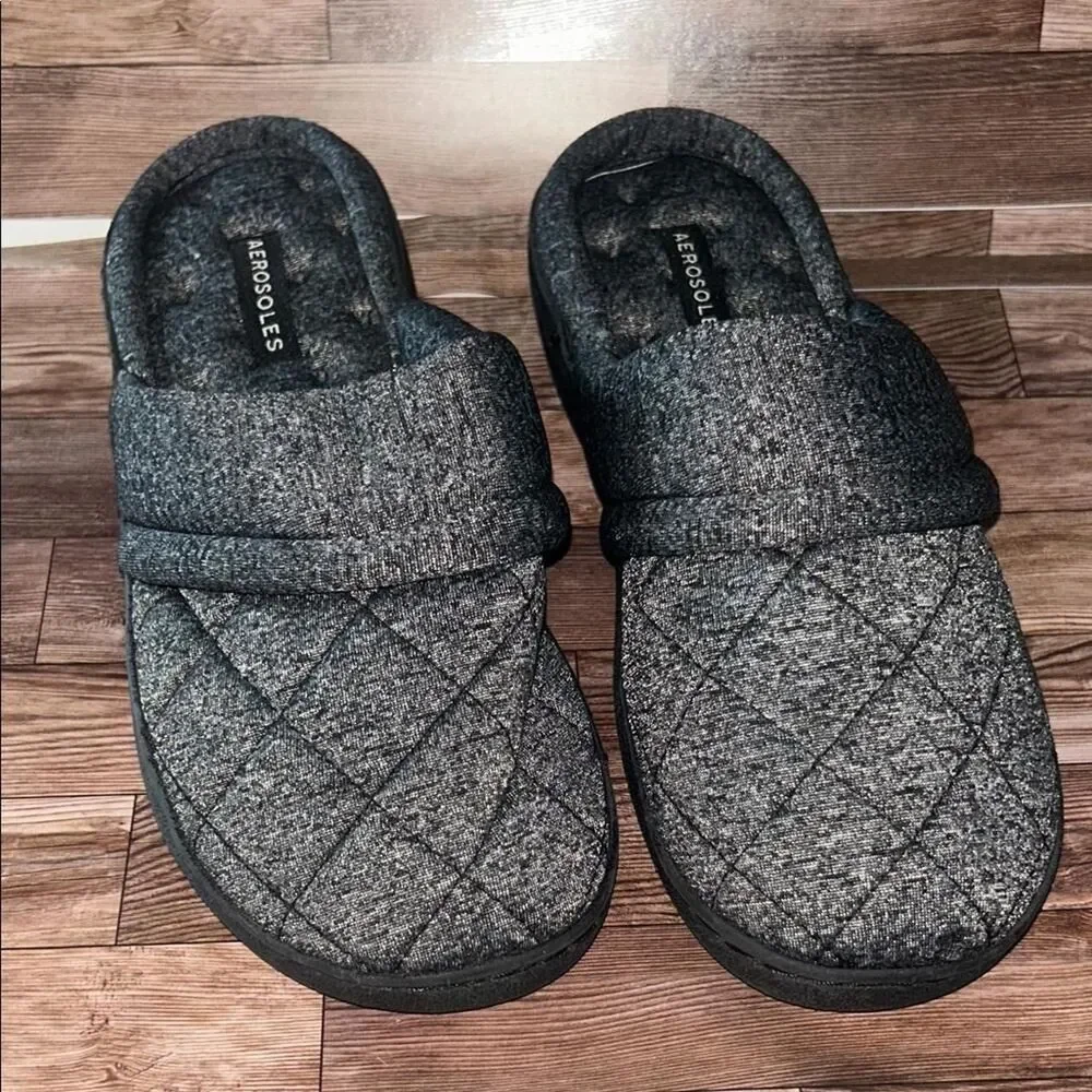 Aerosoles Men's Grey Slippers